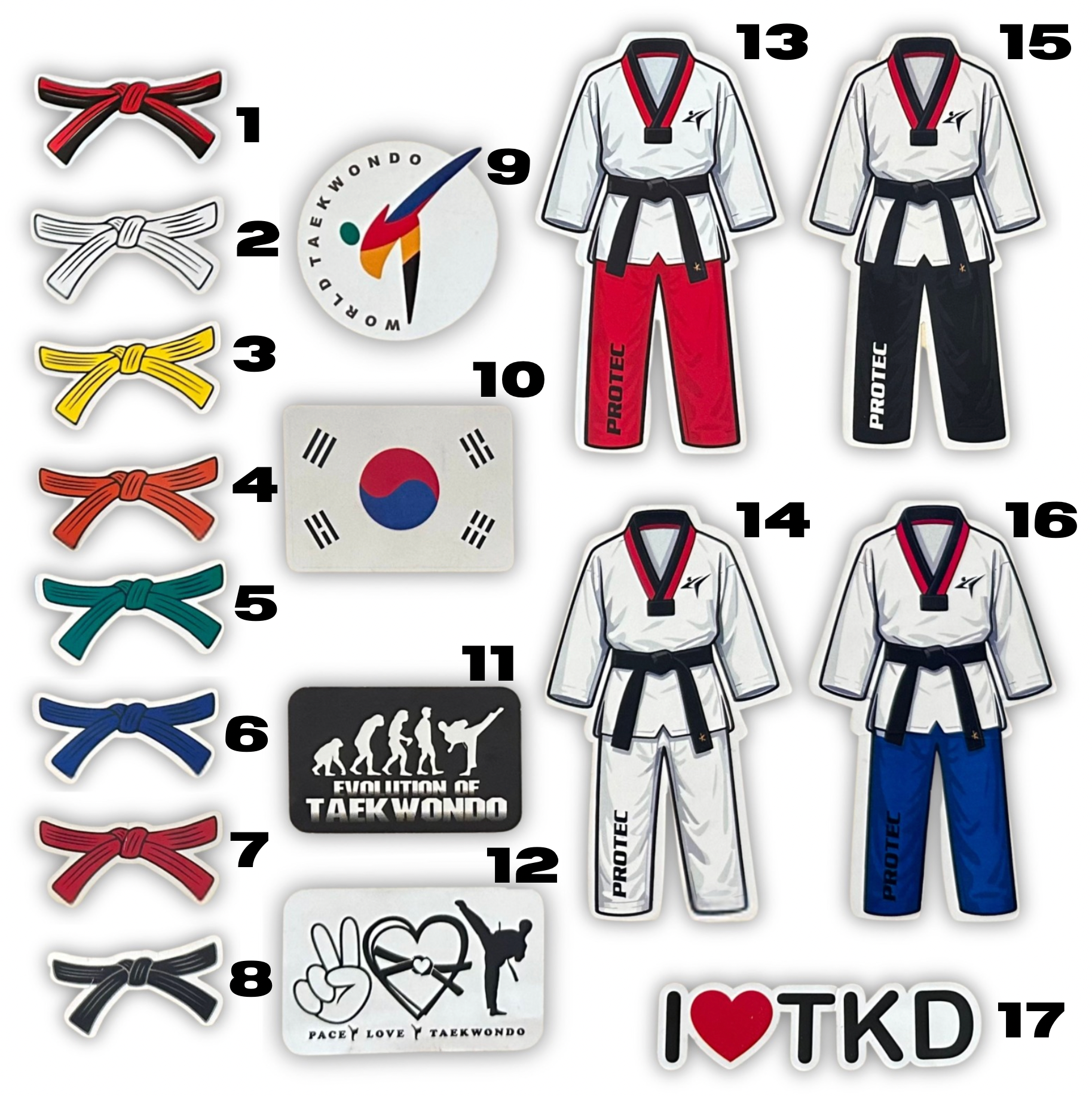 TERMO DE ACERO INOXIDABLE TAEKWONDO 800ML