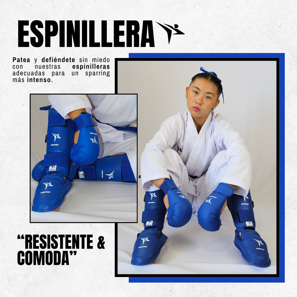ESPINILLERA C/ EMPEINERA KARATE