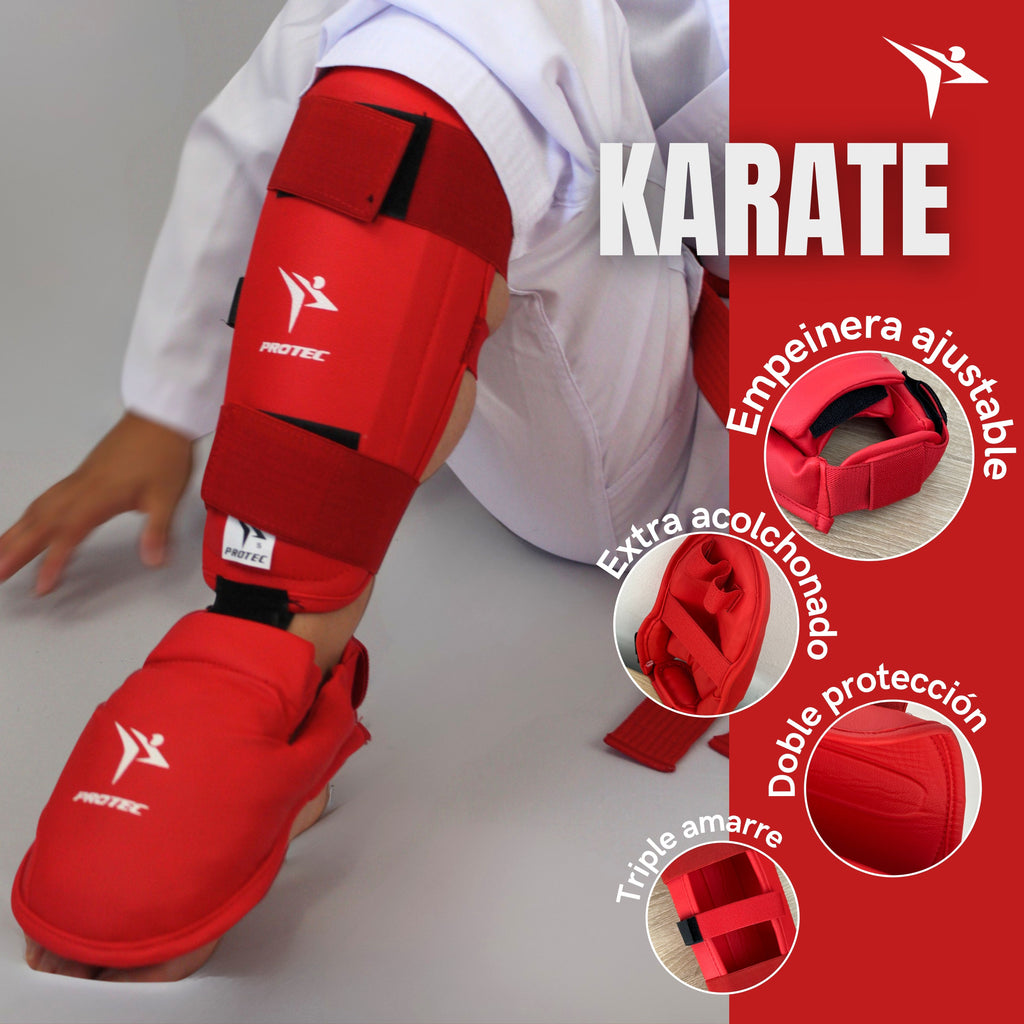 ESPINILLERA C/ EMPEINERA KARATE