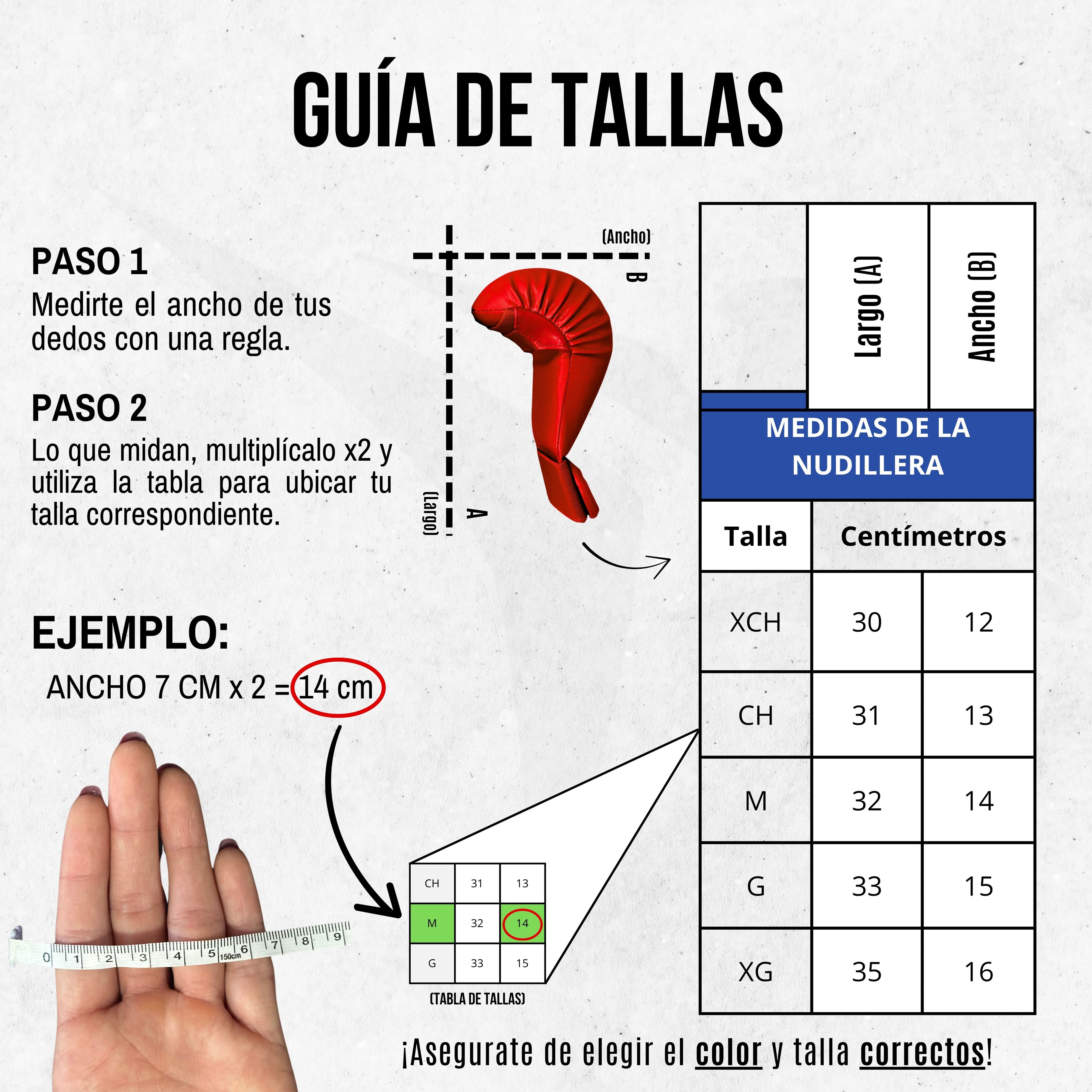 GUANTALETA PARA KARATE